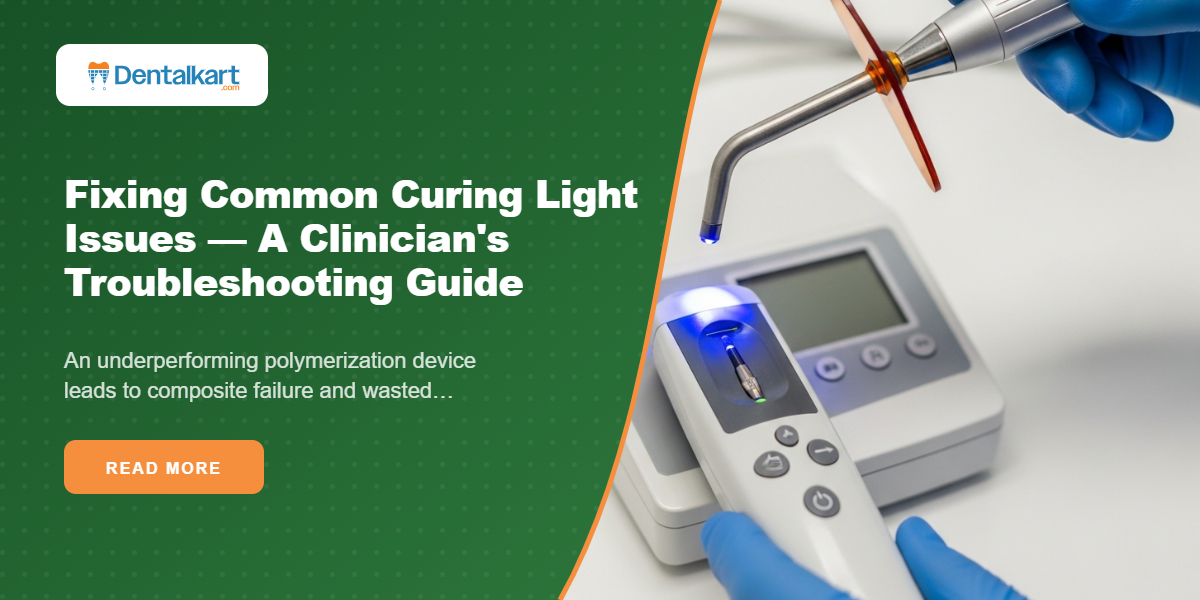 Fixing Common Curing Light Issues — A Clinician's Troubleshooting Guide
