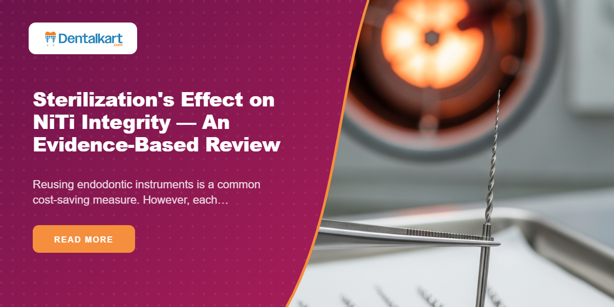 Sterilization's Effect on NiTi Integrity — An Evidence-Based Review