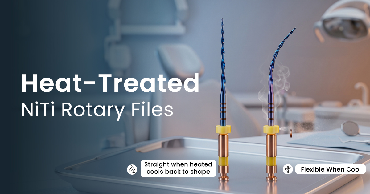 Heat-Treated NiTi Rotary Files — A Modern Alloy and Phase Guide
