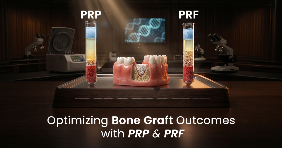 Optimizing Bone Graft Outcomes with PRF and PRP — Enhancing Healing in Oral Surgery