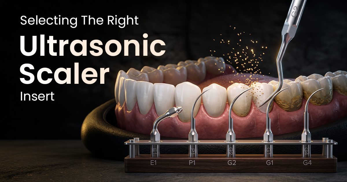 Selecting The Right Ultrasonic Scaler Insert