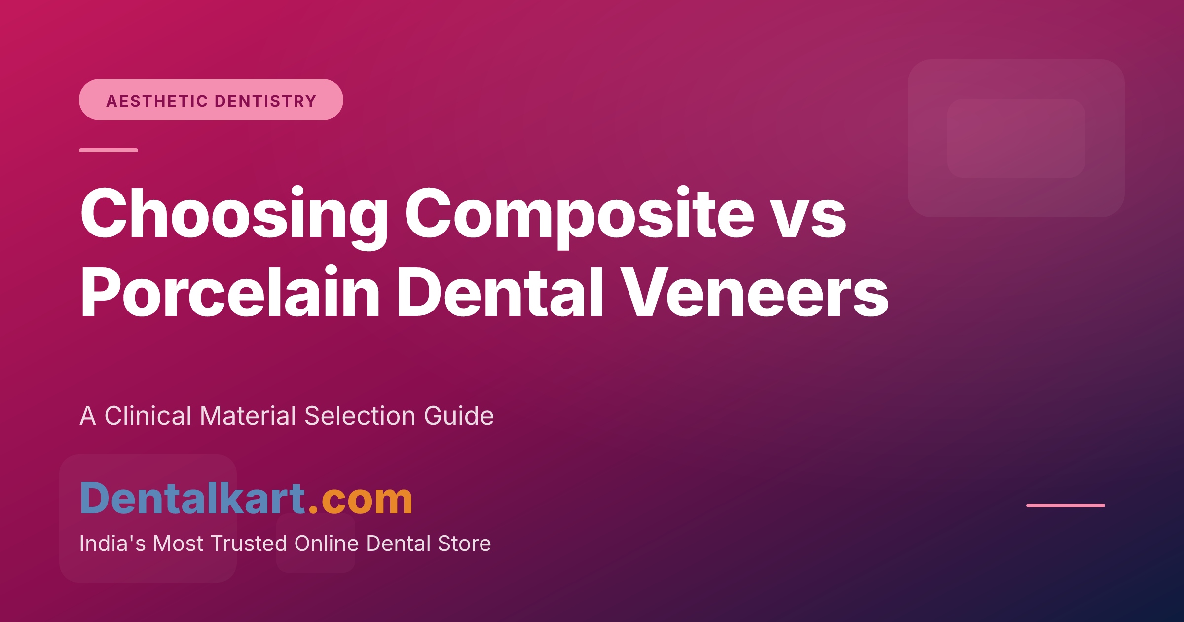Choosing Composite vs Porcelain Dental Veneers