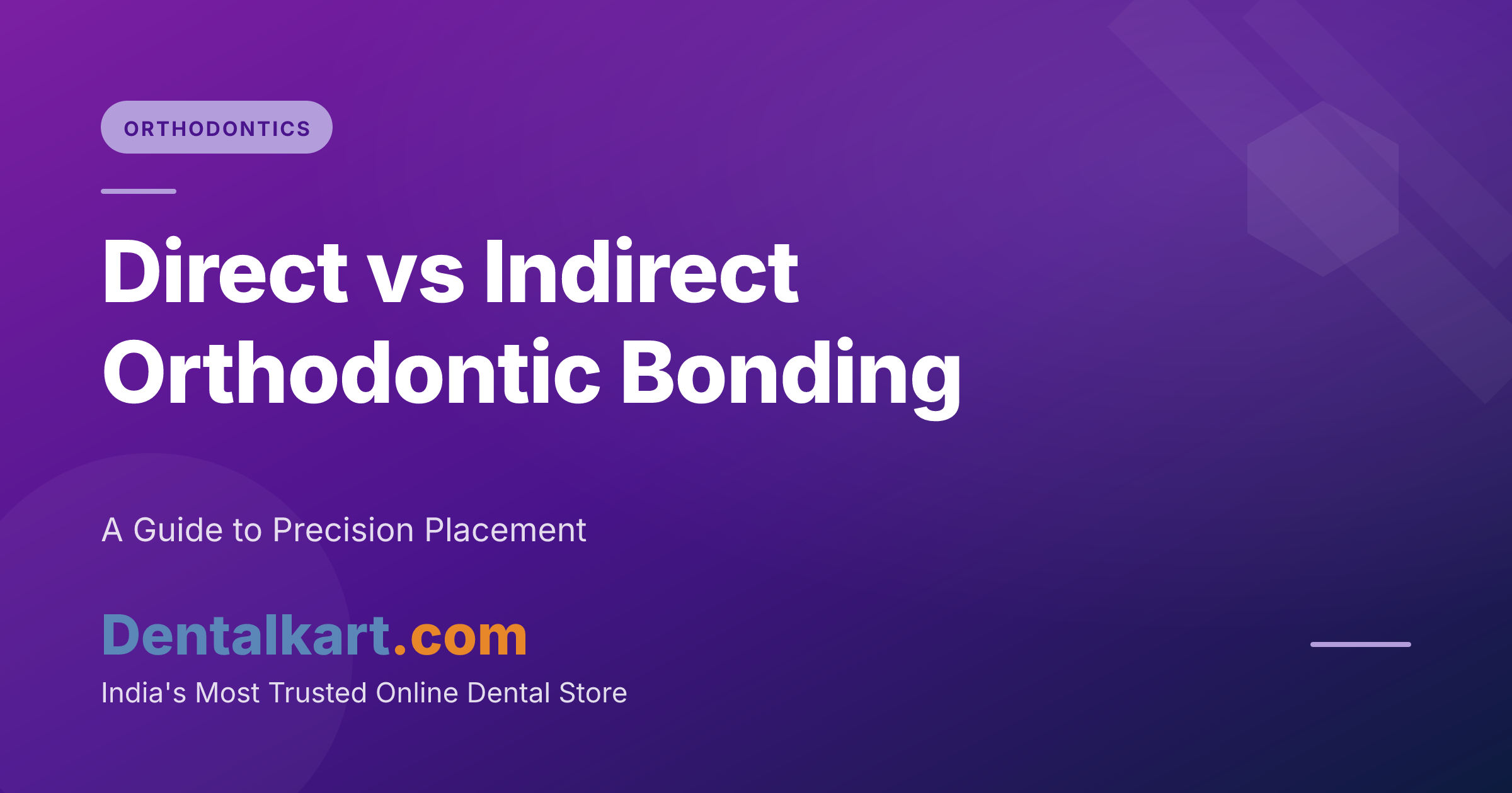 Direct vs Indirect Orthodontic Bonding